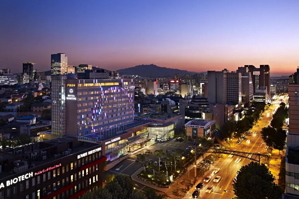삼정호텔 야경